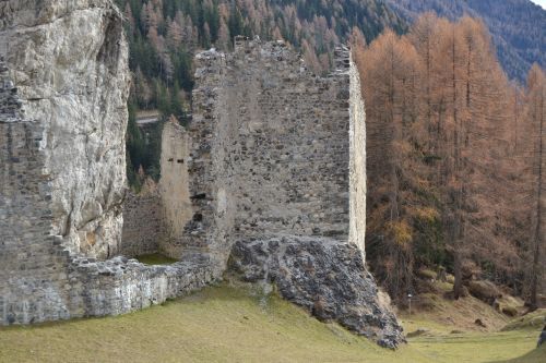 strategic position of the castle