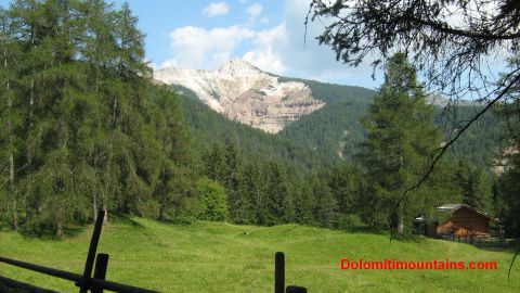 la cima del corno bianco