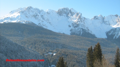 clima invernale sulle dolomiti