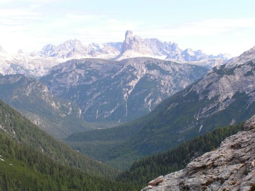 Tre cime gallery, dolomiti mountains