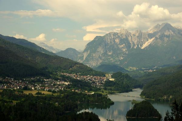 il lago di centro cadore