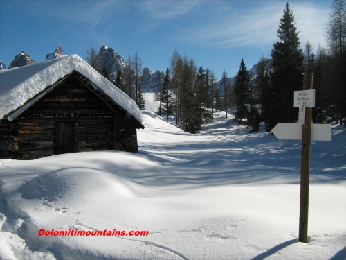 Vedorcia during the winter