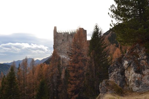 castle in the autumn