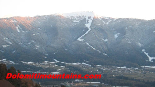 the summit of pland e corones