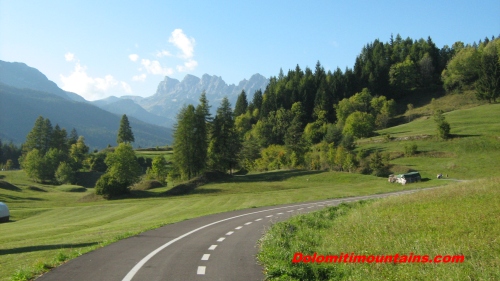 ciclabile delle dolomiti