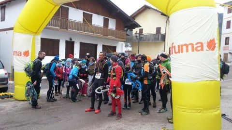 start line snowshoes race