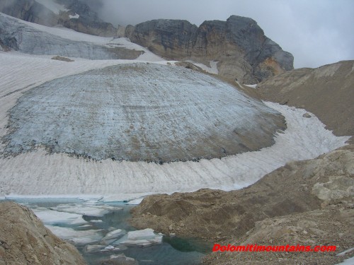 the wide impression glacier