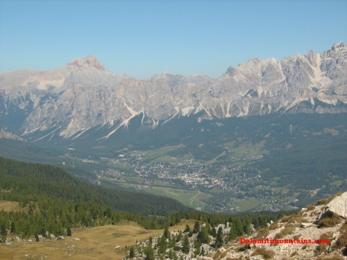 Cortina and landscape