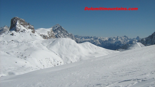 a sea of snow