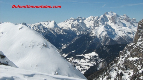 a sight on marmolada