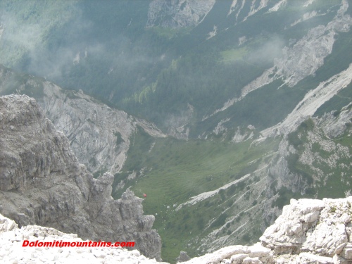 Wiew from Cima Cadin degli Elmi