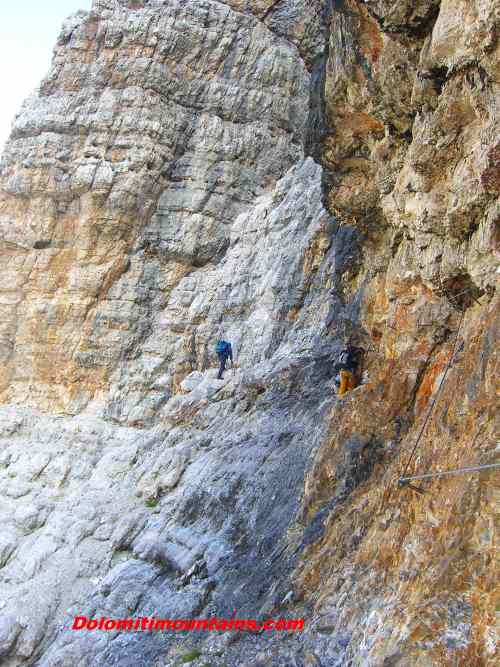 a peculiar passage on the road